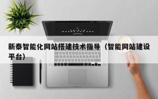 遵化市新泰智能化网站搭建技术指导（智能网站建设平台）